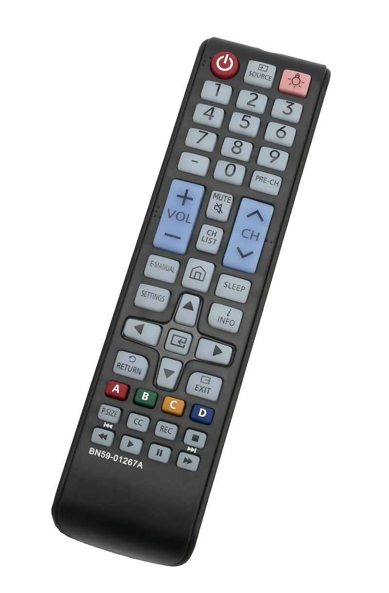 WINFLIKE New BN59-01267A Remote Control Replace Compatible with Samsung Smart LED TV UN43NU6900FXZA UN32M5300 UN40M5300 UN43M5300 - Image 1